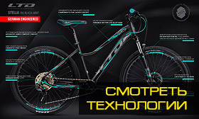 Велосипед LTD Stella 780 Black-Mint (2022)