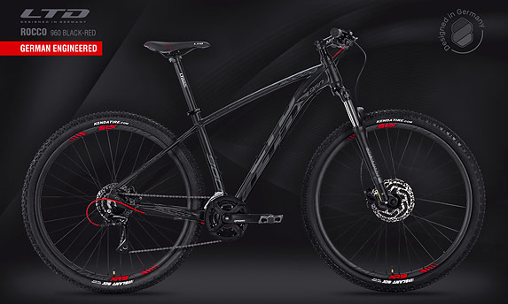  LTD Rocco 960 Black-Red 29"