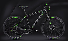 Велосипед LTD Crossfire 840 Black-Green (2022)