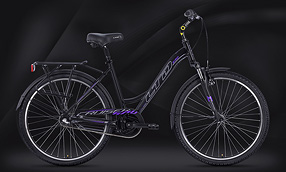 Велосипед LTD Cruiser 640 Lady Black-Violet (2024) - ОЖИДАЕТСЯ
