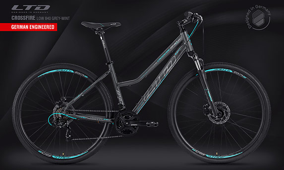  LTD Crossfire Low 840 Grey-Mint