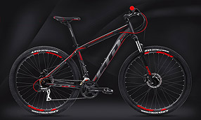 Велосипед LTD Rebel 750 Black-Red 27.5" (2022)