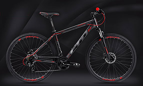 Велосипед LTD Crossfire 840 Black-Red (2022)