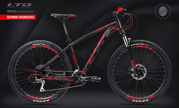 Велосипед LTD Rocco 960 Black-Red 29" (2022)