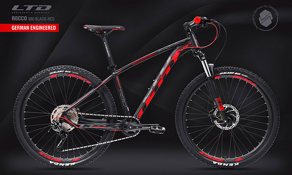 Велосипед LTD Rocco 980 Black-Red 29" (2022)