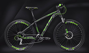 Велосипед LTD Rocco 760 Black-Green 27.5" (2022)