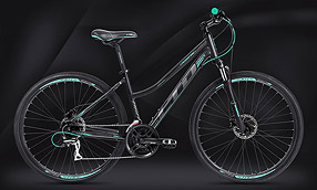 Велосипед LTD Crossfire Low 860 Black-Mint (2023)