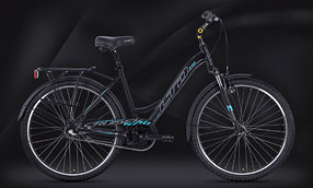 Велосипед LTD Cruiser 640 Lady Black-Mint (2024)