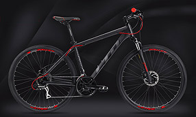 Велосипед LTD Crossfire 860 Black-Red (2022-2023)